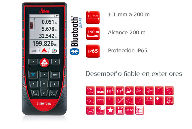 DISTO D510 Leica BlueTooth Apple Telemetre Laser 👷‍♂️