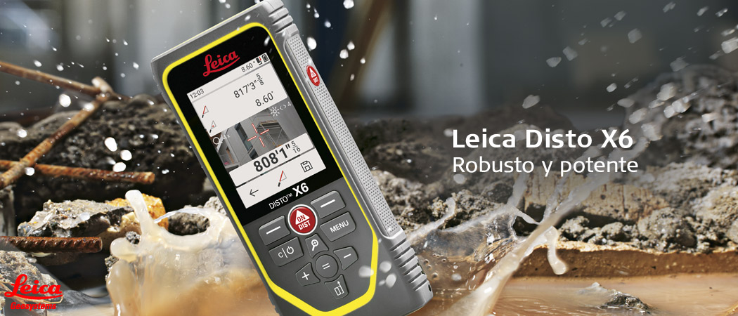 Medidor láser Leica DISTO X6